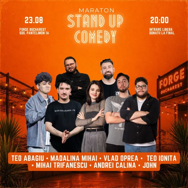 Flyer Maraton Standup Comedy