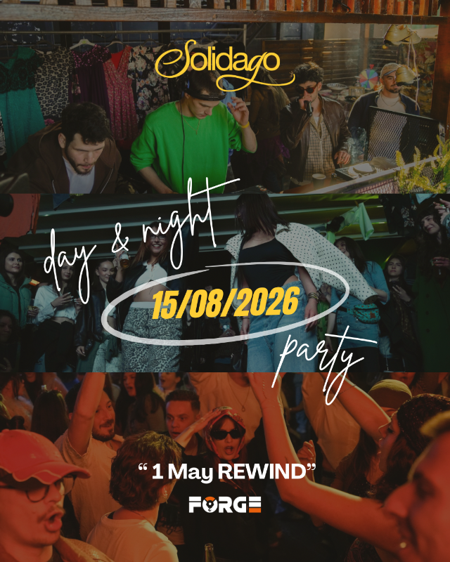 Flyer Solidago “1 May REWIND”