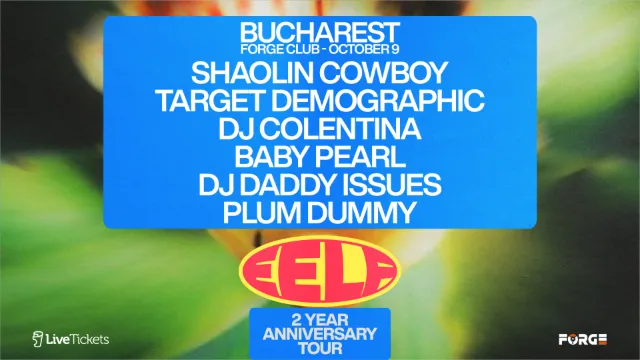 Flyer EELF Presents: 2 years anniversary tour