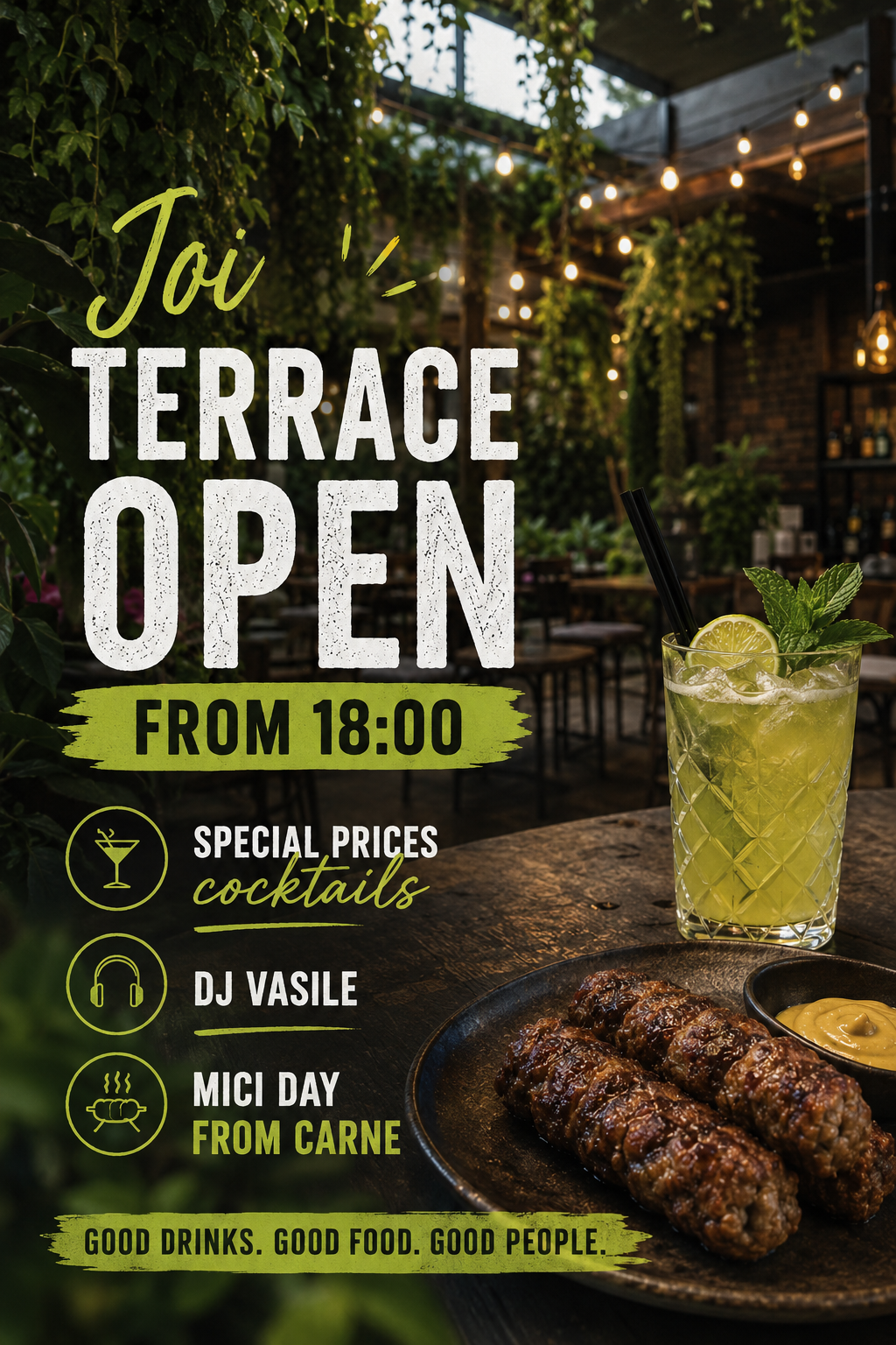 Flyer Cocktails Day
