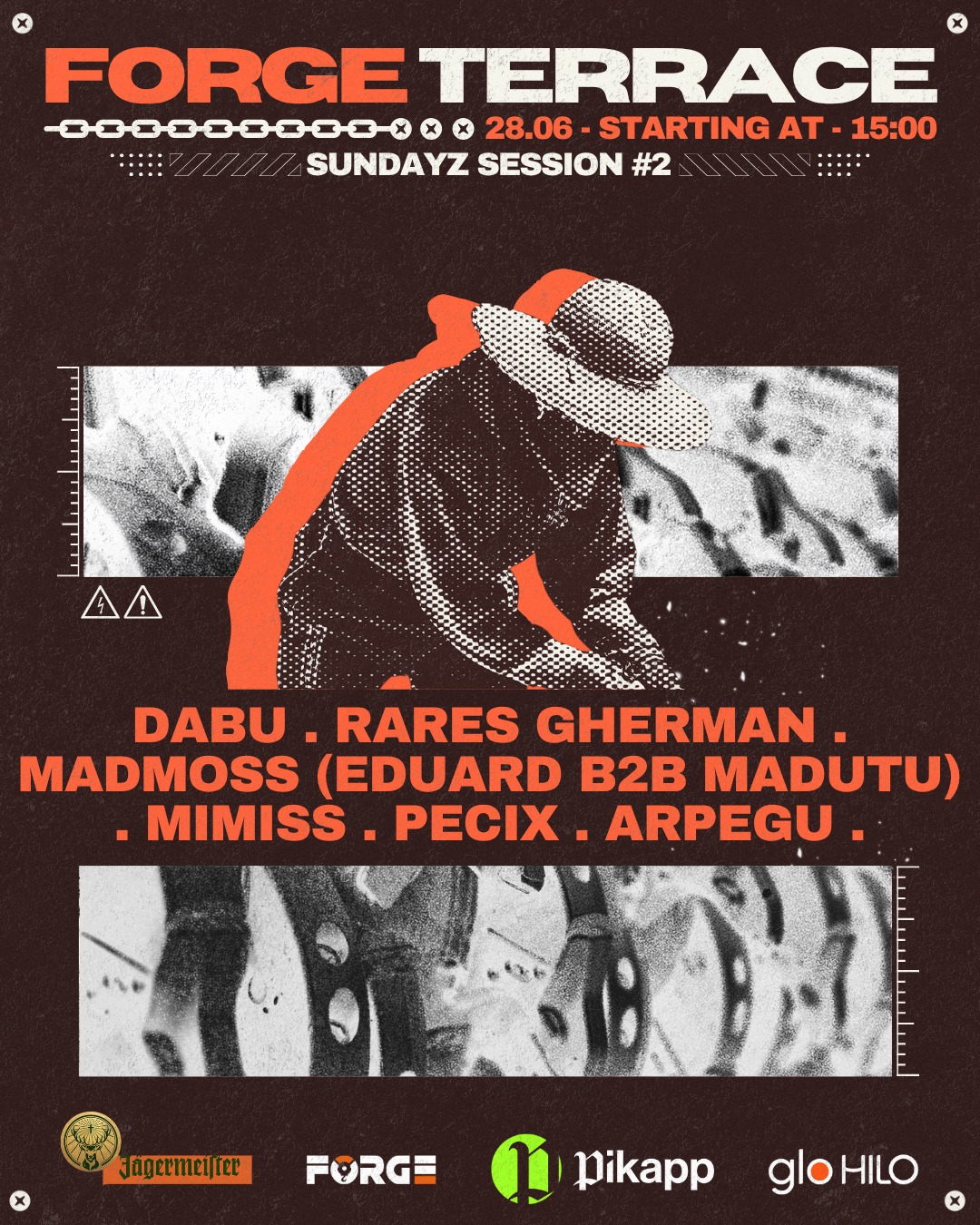 Flyer SUNDAYZ SESSION #2 @ Courtyard