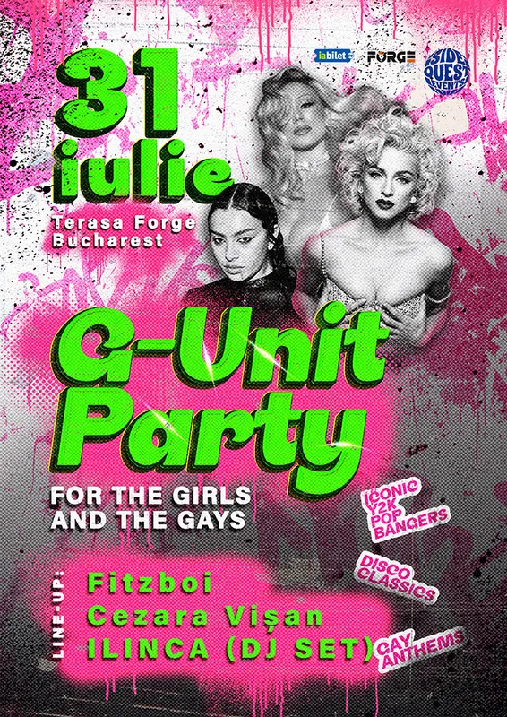 Flyer G-Unit Party by Sidequest Events